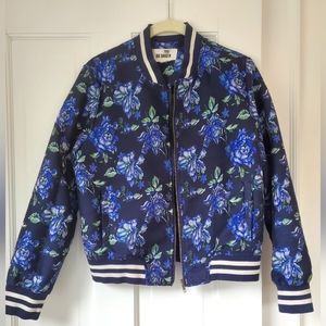 Floral Bomber Jacket